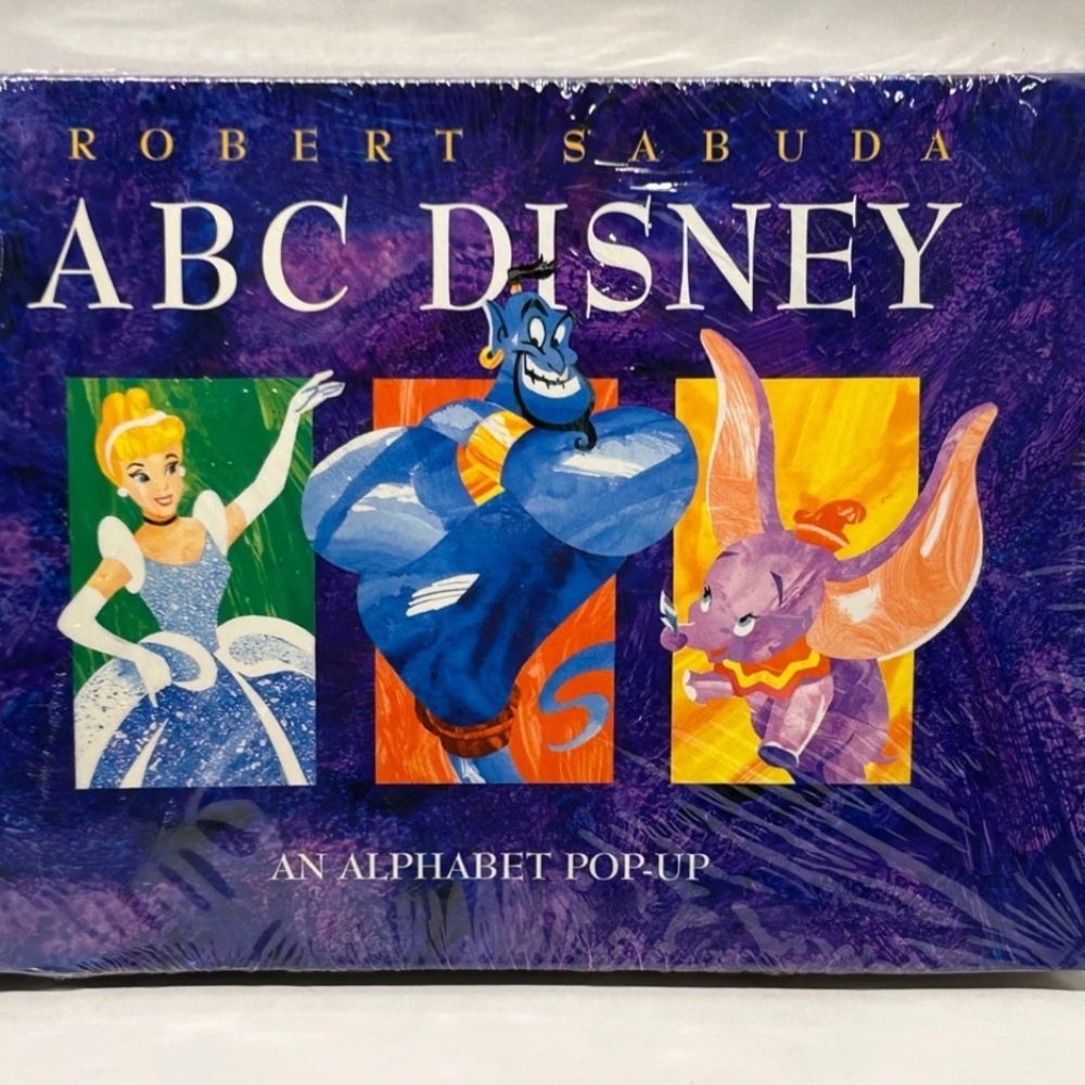 RARE ABC Disney Pop-Up Hardcover Book by Robert Sabuda (Factory Sealed)